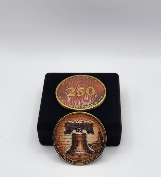 America's 250th Anniversary Challenge Coin – Signature Edition