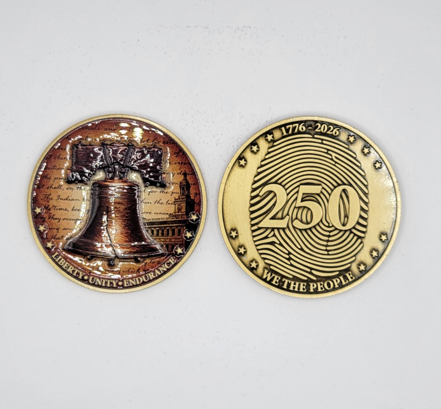 America's 250th Anniversary Challenge Coin – Heritage Edition