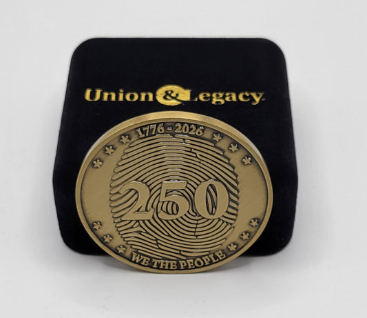 America's 250th Anniversary Challenge Coin – Heritage Edition